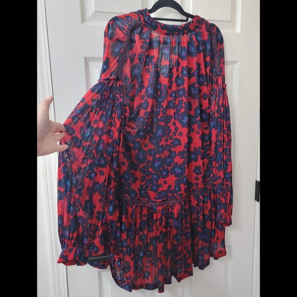 FREE PEOPLE Medium Blouse EUC! - Picture 4 of 5